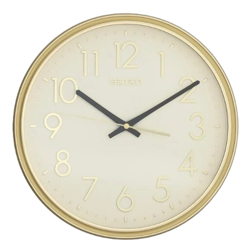 SEIKO Ivory Dial Wall Clock