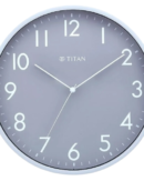 Titan Contemporary Sleek Wall Clock