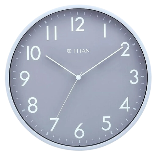 Titan Contemporary Sleek Wall Clock