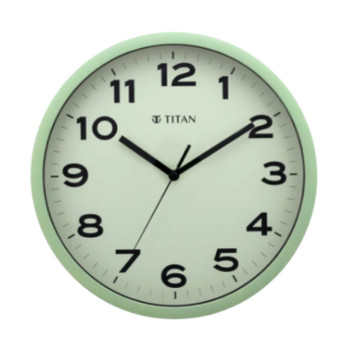 titan-classic-light-green-wall-clock