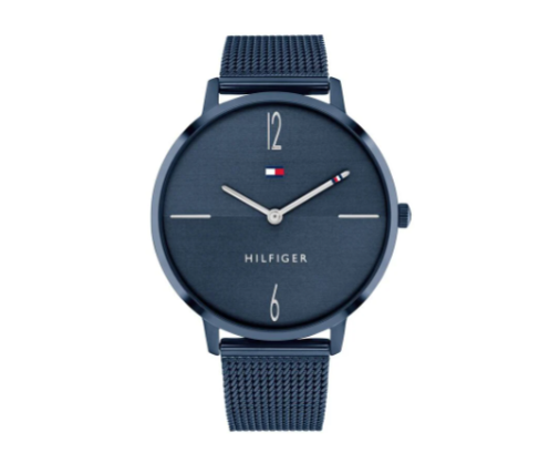 Women Quartz Analog Blue Dial