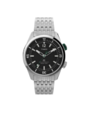 Timex Men Black Round Stainless Steel Dial Analog Watch