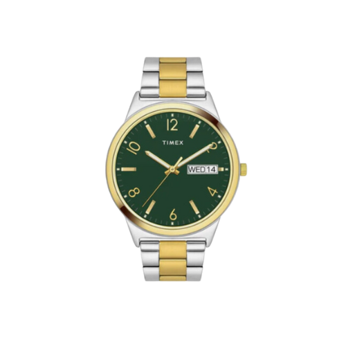 Timex Classics Collection Premium Quality Men's Analog Green Dial Coloured Quartz Watch
