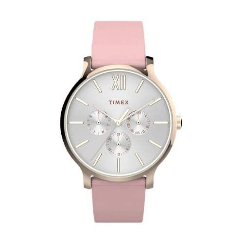 Timex Trend 3 Hands Women's Analog White Dial Quartz Watch
