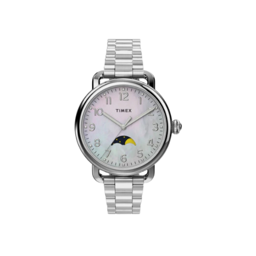 Timex Multifunctonal Women's Analog White Dial Coloured Quartz Watch