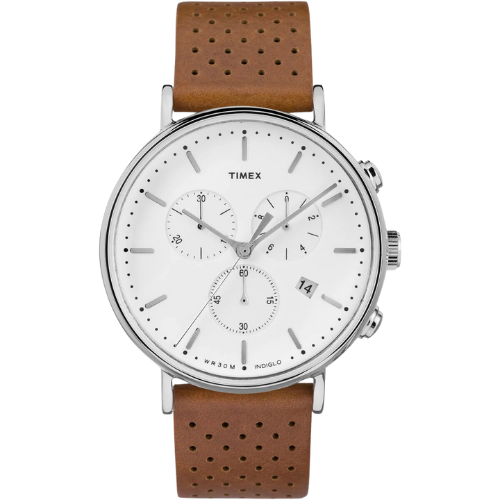 Timex Multifunctonal Men's Analog White Dial Coloured Quartz Watch