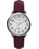 Timex Women White Analog Round Brass Dial Watch -