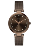 timex-brown-dial-watch