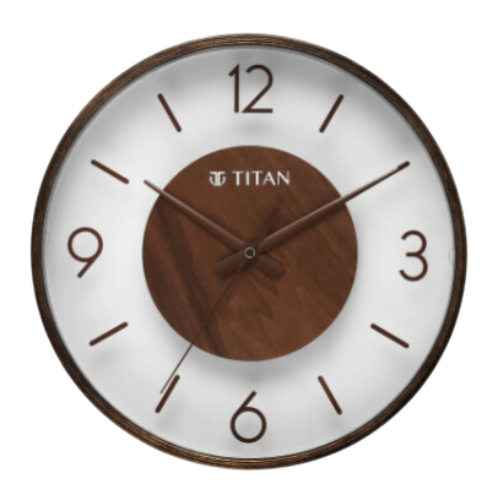 Wood Fusion Wall Clock