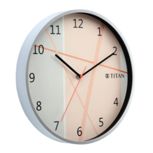 Titan Trendy & Modern looking Multi-coloured Dial Wall Clock Inspired from Cherry Blossom - 30.5 cm x 30.5 cm (Medium) 2 Titan Trendy Wall Clock