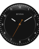 Titan Black Wall Clock