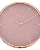 Titan Rustic Pink Wall Clock