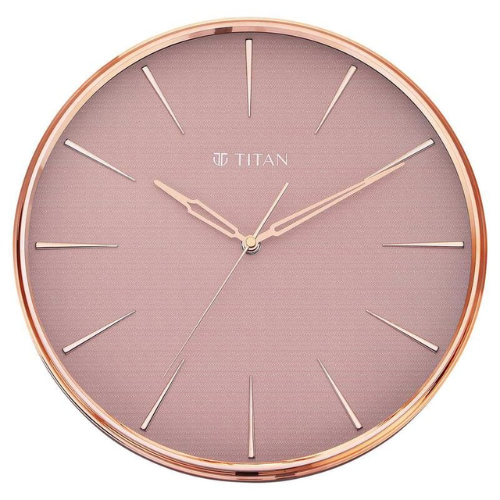 Titan Rustic Pink Wall Clock