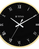 Titan Classic Balck Wall Clock