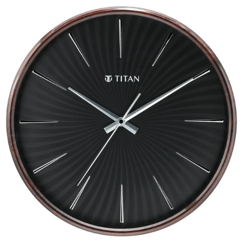 Titan Balck Wall Clock