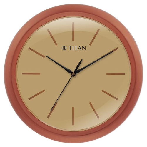 Brown Colour Wall Clock