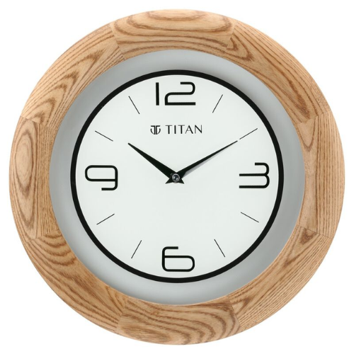 Wooden Brown Wall Clock