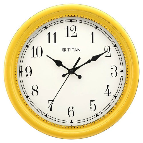 Titan White Wall Clock