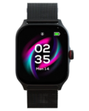 Titan Zeal Smartwatch with Black Mesh Strap