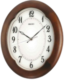 SEIKO Abstract Mixed Material Wall Clock