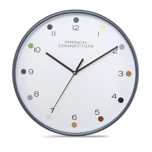 Analog Wall Clock White Dial