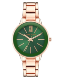 Quartz Analog Green Dial Watch for Women