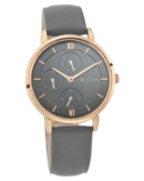Titan Women's Roman Numeral Grey Dial