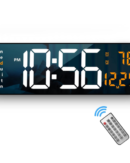 Abovsare Plastic Digital Wall Clock