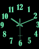 Luminous Wall Clock Silent Quartz
