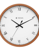 Titan Classic Brown Wall Clock