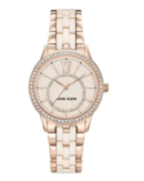 quartz-analog-pink-dial-watch