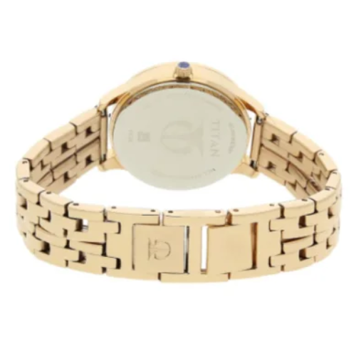 Titan Purple Rose Gold Dial Quartz Multifunction Stainless Steel Strap Watch for Women 4 titan-purple-rose-gold-dial-quartz