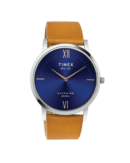 Timex Empera Men's Blue Dial Round Case 2 Hands Function Watch