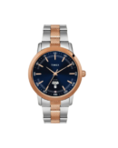 Timex Classics Men's Quartz Analog Blue Dial Round Case Day Date Function Watch -TW000G913