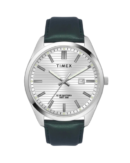Timex Men Analog Silver Round Brass Dial Watch- TWTG10407