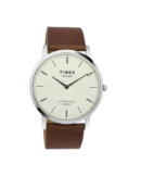 Timex Empera Men's Silver Dial Round Case 2 Hands Function Watch