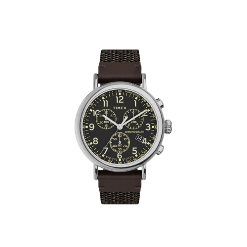 Timex Multifunctonal Men's Analog Black Dial Coloured Quartz Watch