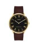 Timex Men Black Round Analog Dial Watch