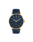 Timex Fashion Men's Blue Dial Round Case Multifunction Function Watch