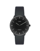 Timex Fashion Men's Black Dial Round Case 2 Hands Function Watch