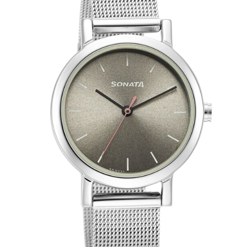 Sonata Ladies Essentials Grey Dial