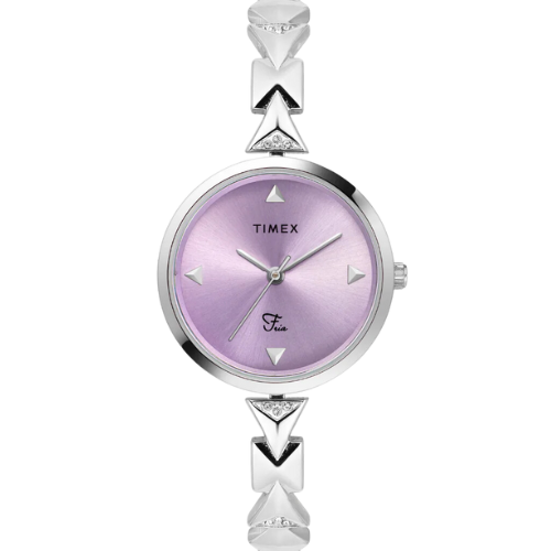Timex Fria Women Purple Round Analog Watch