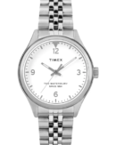 Timex 3 Hands Women's Analog White Dial Coloured Quartz Watch