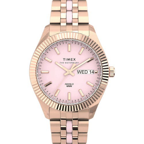 Timex Trend Waterbury 3 Hands Women's Analog Pink Dial Quartz Watch
