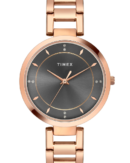 Timex Women Grey Round Analog Watch