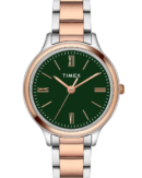 Timex Women Green Round Analog Watch