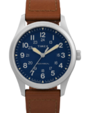 Timex 3 Hands Men's Analog Blue Dial Coloured Quartz Watch