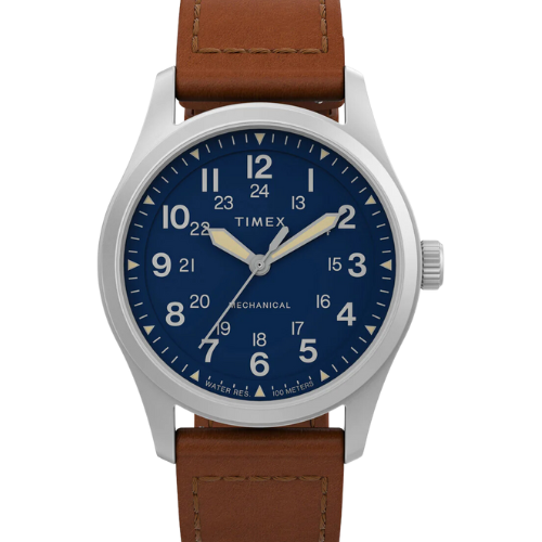 Timex 3 Hands Men's Analog Blue Dial Coloured Quartz Watch