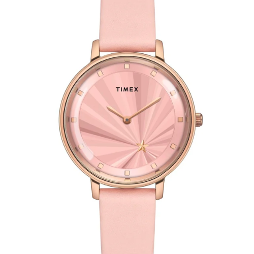 Timex Women Pink Round Dial Analog Watch