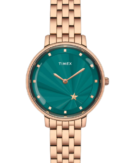 Timex Women Green Round Dial Analog Watch